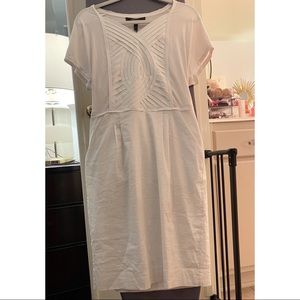 BCBGMAXAZRIA Women's Doree Dress With Front Yoke.